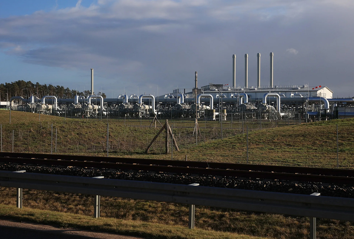a gas receiving compressor station for the nord stream 2 pipeline in lubmin, germany 1200x810