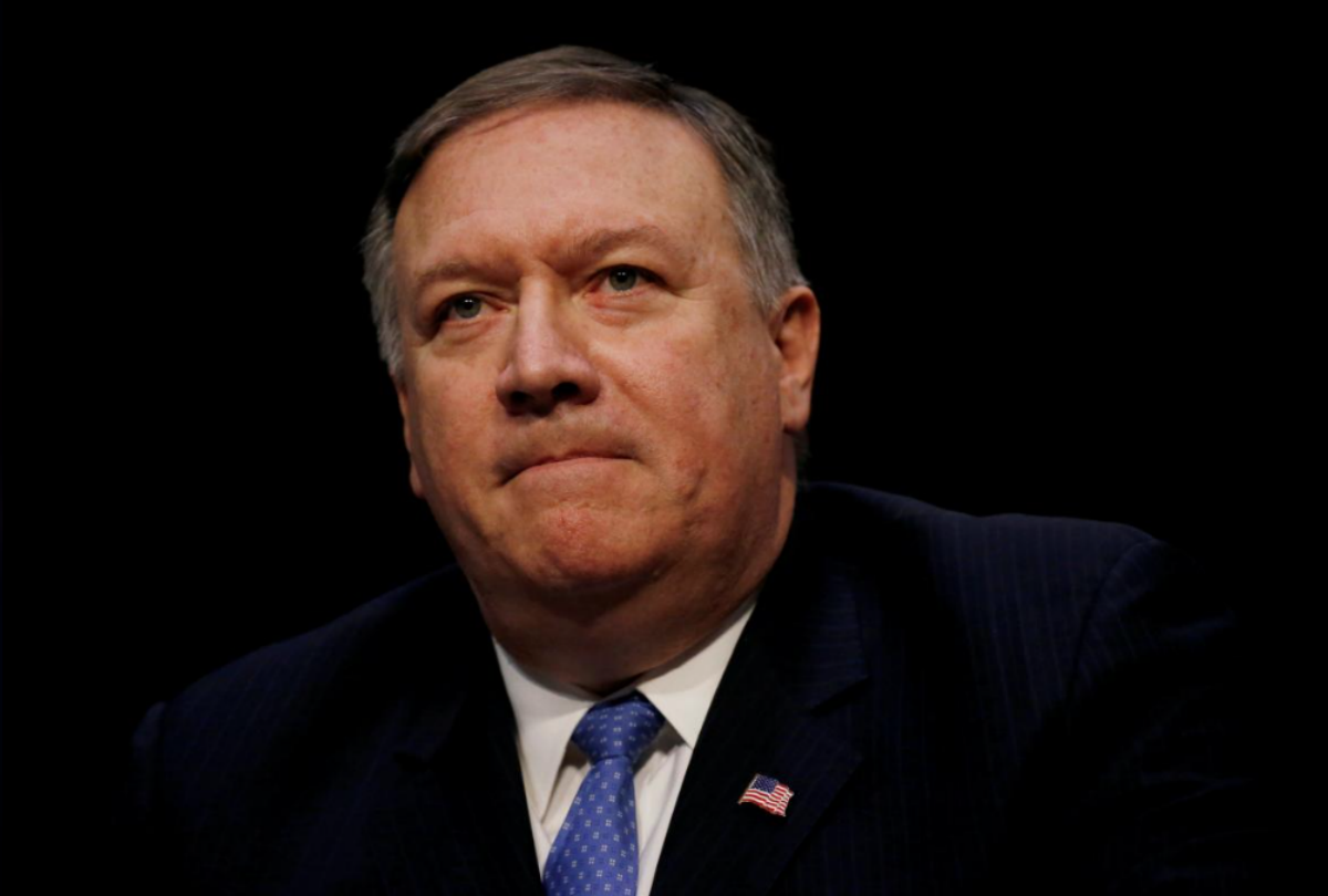 Central Intelligence Agency (CIA) Director Mike Pompeo testifies during a Senate Intelligence Committee hearing on "Worldwide Threats" on Capitol Hill in Washington, DC, U.S., February 13, 2018. REUTERS/Leah Millis/File Photo