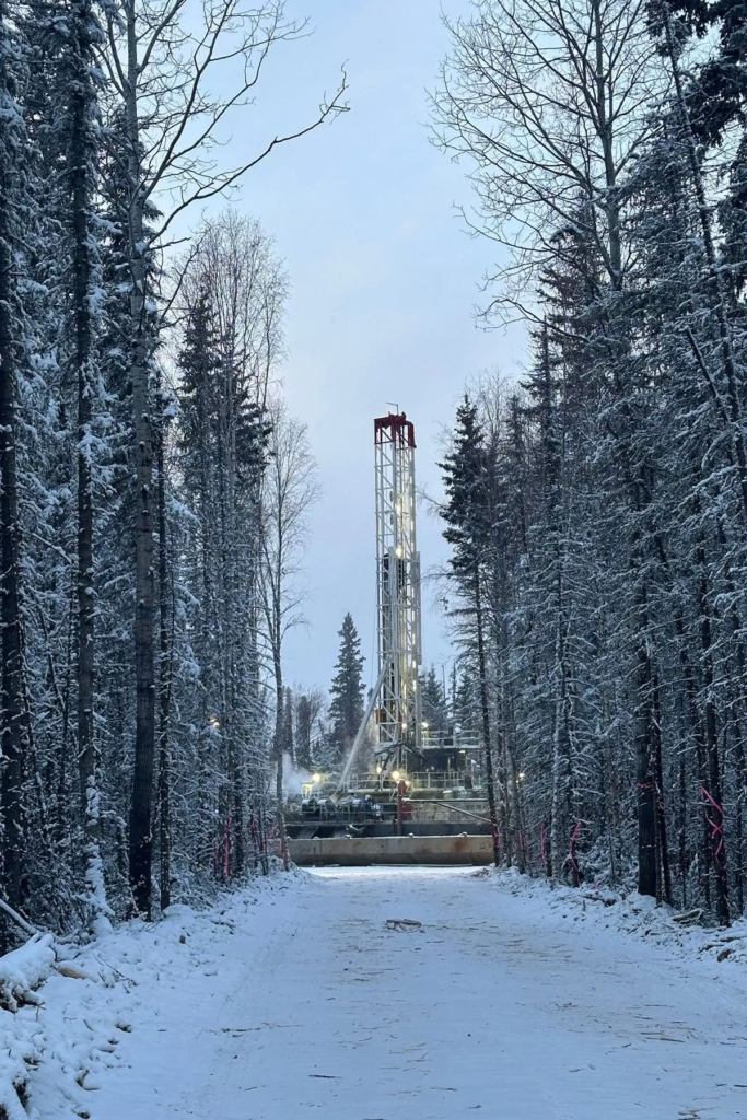 drilling for the blackrod sagd project