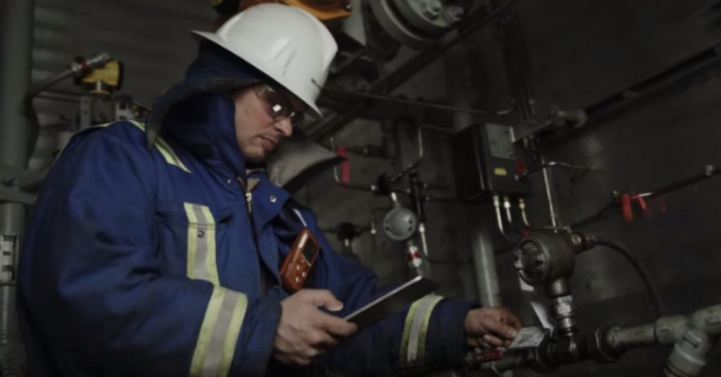 EZ Ops Case Study EnergyNow sponsored article - field operator at work