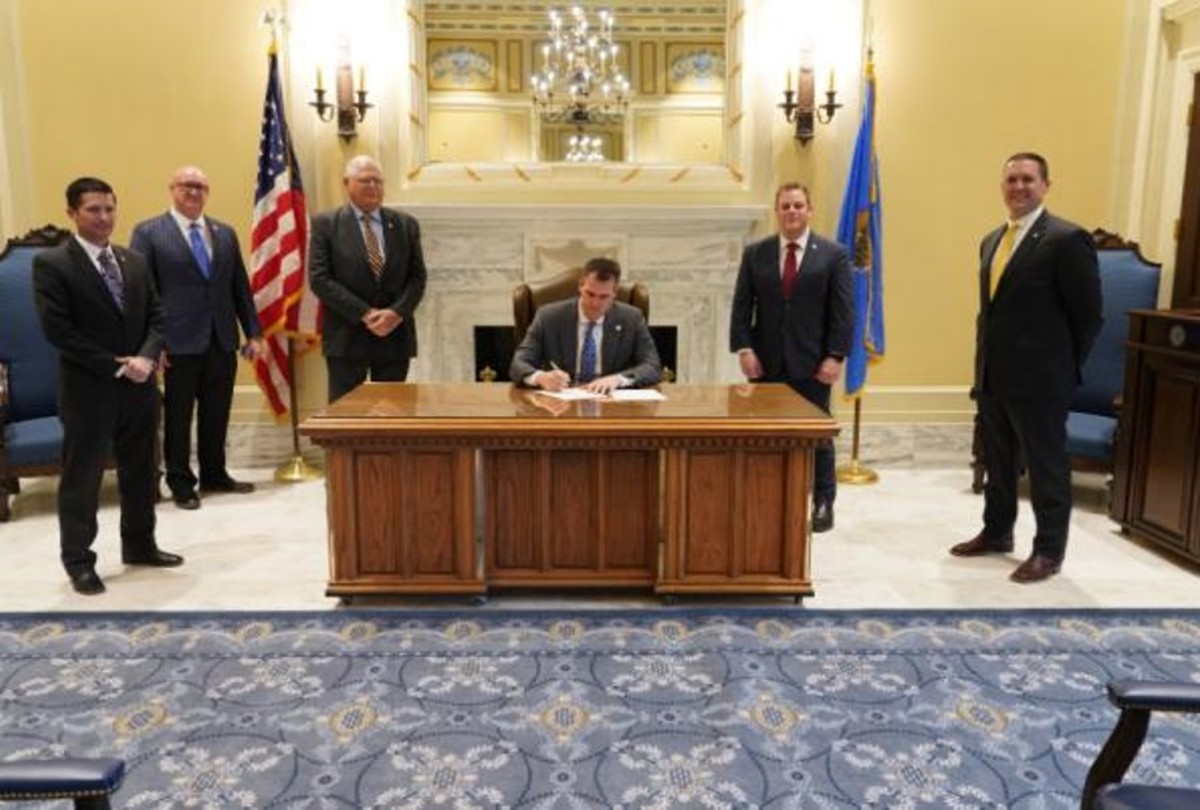 Oklahoma Governor Stitt Signs Executive Order To Protect
