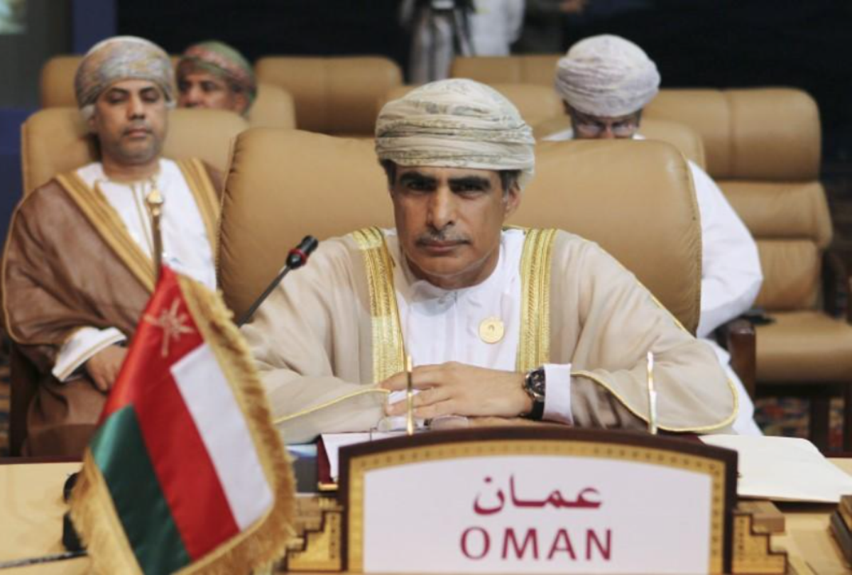 Oman's Oil Minister Mohammad bin Hamad bin Saif al-Rumhi attends during the opening session of the first Gas Exporting Countries Forum (GECF) summit in Doha November 15, 2011. REUTERS/Mohammed Dabbous