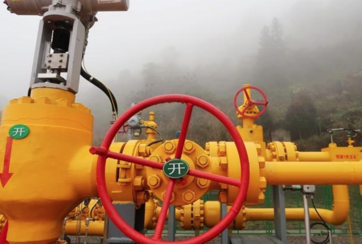 A gas injection site of Xiangguosi underground gas storage run by PetroChina is seen in Chongqing, China March 18, 2018. REUTERS/Chen Aizhu