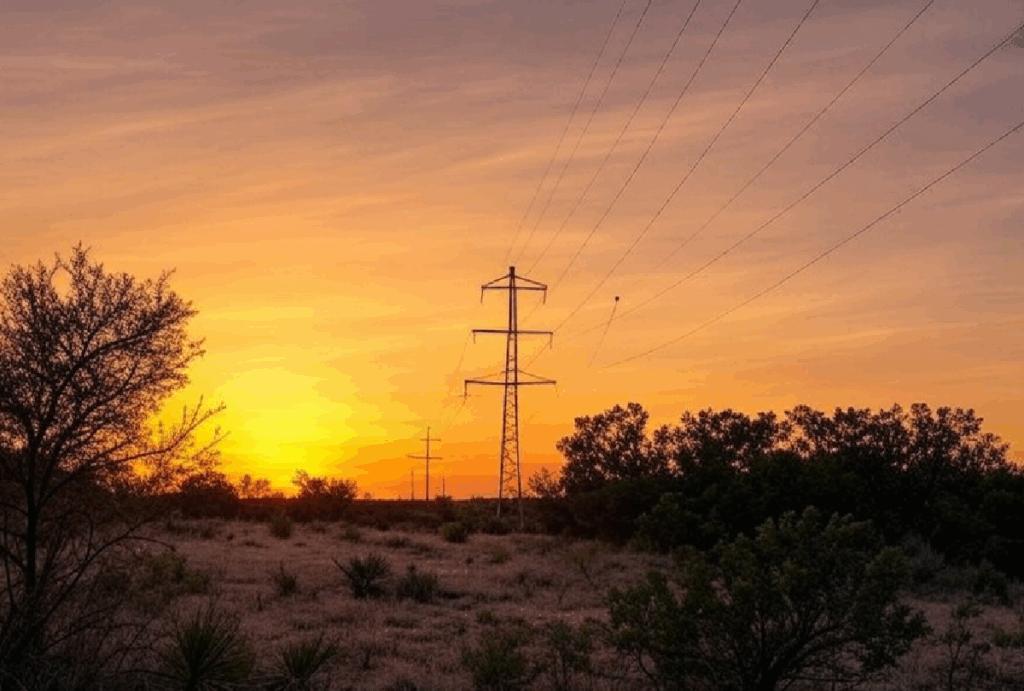 power lines sunset 1200x810