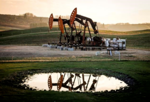 pump jack with reflection 1200x810