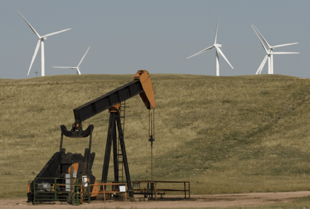pumpjack and wind turbines 1200x810