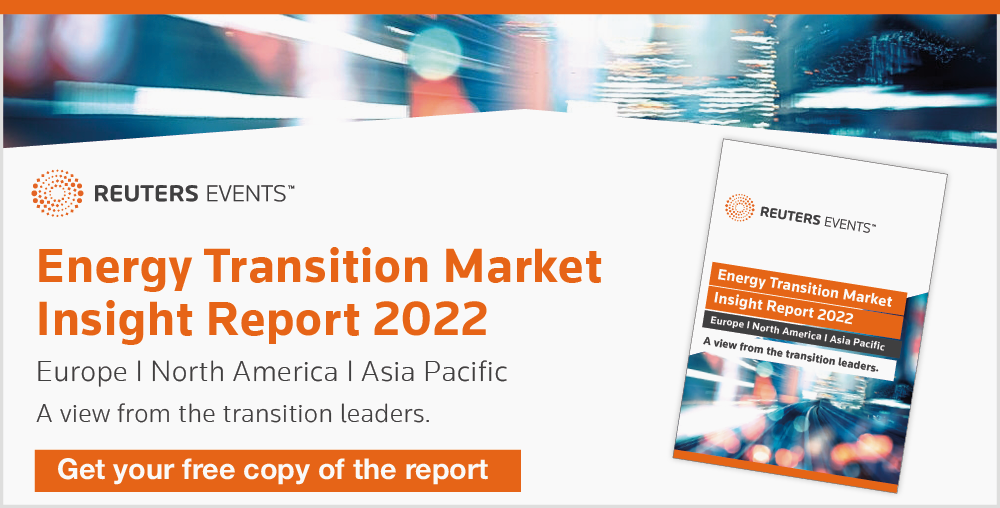 report energy transition analytics & market outlook by reuters events with bp, enel, chevron & more