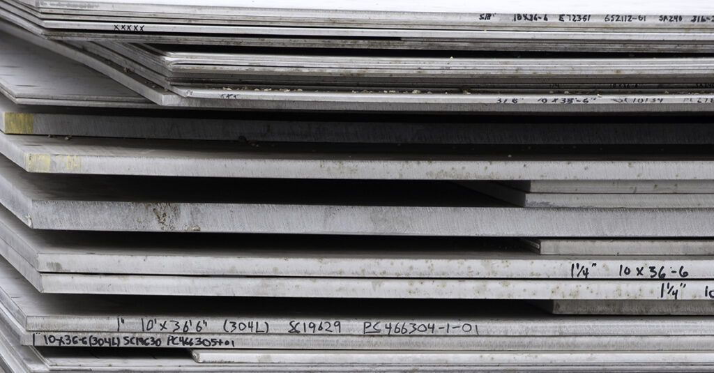 stainless plate