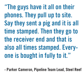 streamlining field operations using cenozon’s find steel reef leverages innovative mobile technology to boost pipeline risk management 2