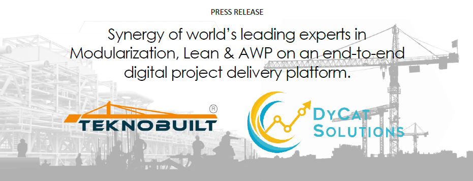 Synergy of world’s leading experts in Modularization, Lean & AWP on an end-to-end digital project delivery platform