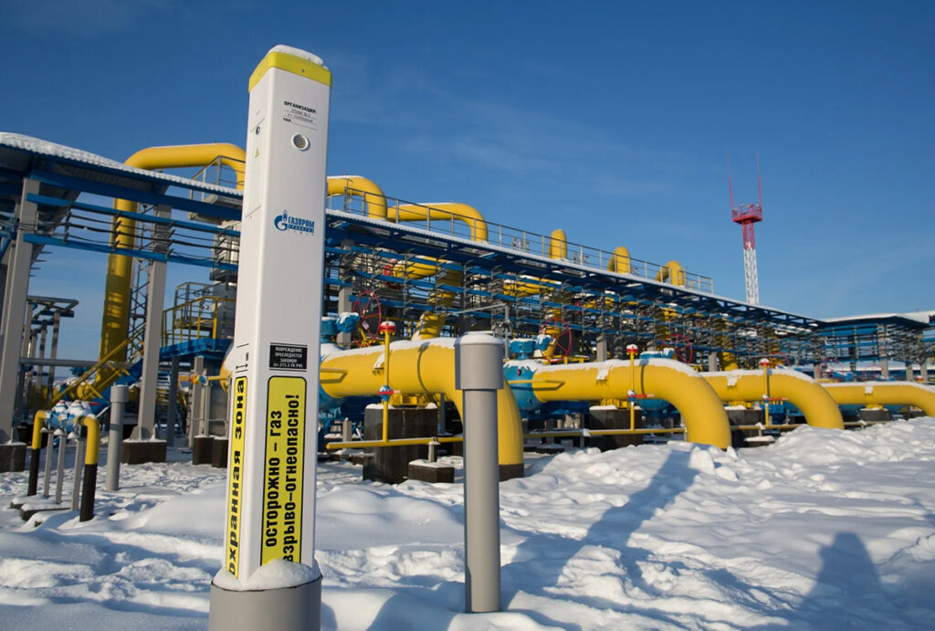 the gazprom pjsc atamanskaya compressor station, part of the power of siberia 1 gas pipeline, near svobodny, russia 1200x810