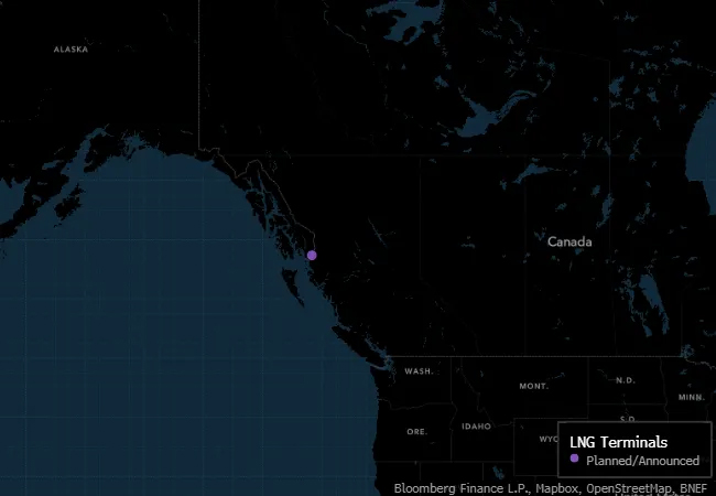 the ksi lisims lng export terminal would be canada’s second biggest