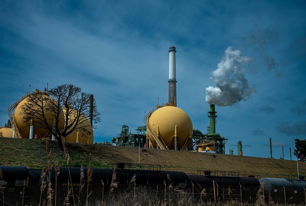the valero energy corp. refinery in benicia, california 1200x810