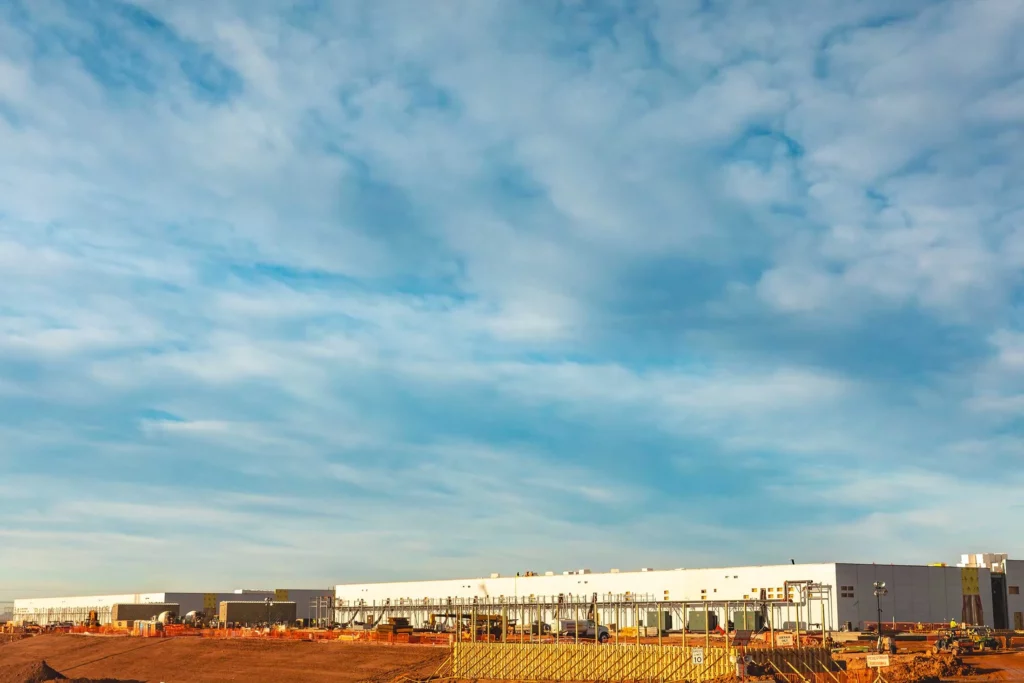the construction site in abilene