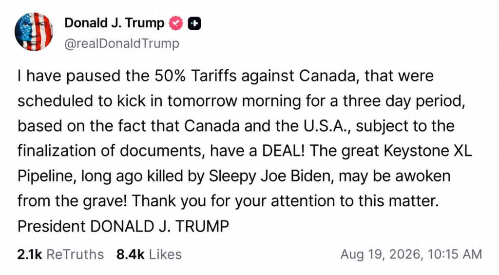 trump post aug 19 2026