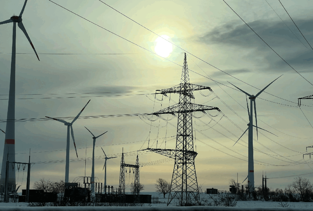 wind turbines and power lines 1200x810