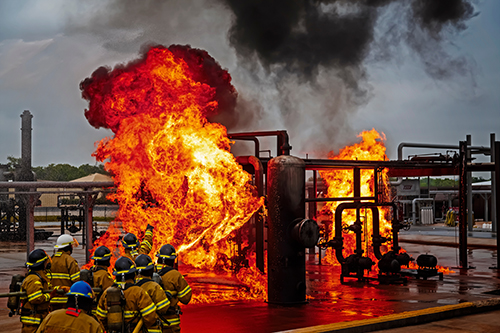 live fire training project